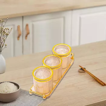 Тарелка для закусок, сухофруктов, закусок, сервировка еды, многоцелевой поднос для орехов и конфет 3 grids