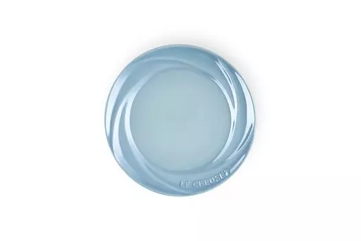 Тарелка Le Creuset Dish Plate Коллекция Bouquet Десертная тарелка Coastal Blue Luster Day Термостойкая Морозостойкая Подходит для использования в микроволновой печи Японская мамина