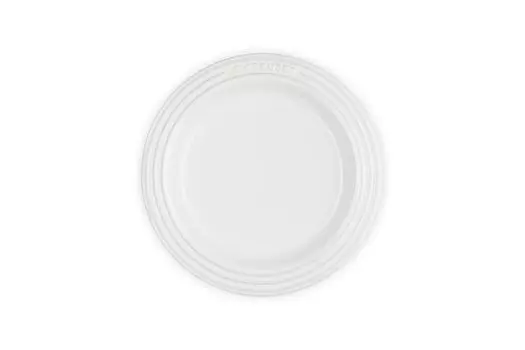 Тарелка Le Creuset Leger 18 см, белая, термостойкая, морозостойкая, подходит для использования в микроволновой печи, можно мыть в посудомоечной машине, жаропрочная, официальная [японская] белый