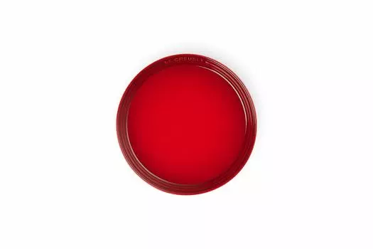 Тарелка Le Creuset Neo, круглая, 17 см, вишнево-красная, жаропрочная, морозостойкая, совместимая с микроволновой печью, японская жаропрочная тарелка