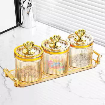 Тарелка с сухофруктами, поднос для закусок, контейнер для хранения продуктов, разделенная сервировочная тарелка для закусок 3 Grid