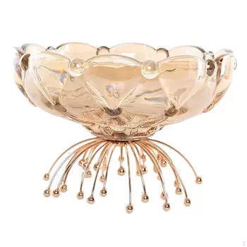 Тарелка с сухофруктами, сервировочные миски, десертные тарелки, держатель для овощей, миска для закусок, органайзер для стола 25x19x16cm