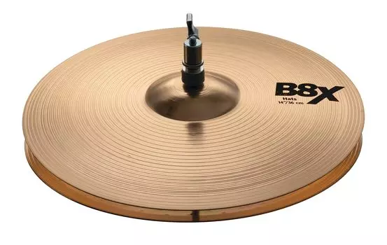 тарелка SABIAN хай-хэт B8X-14BHH бронзовый