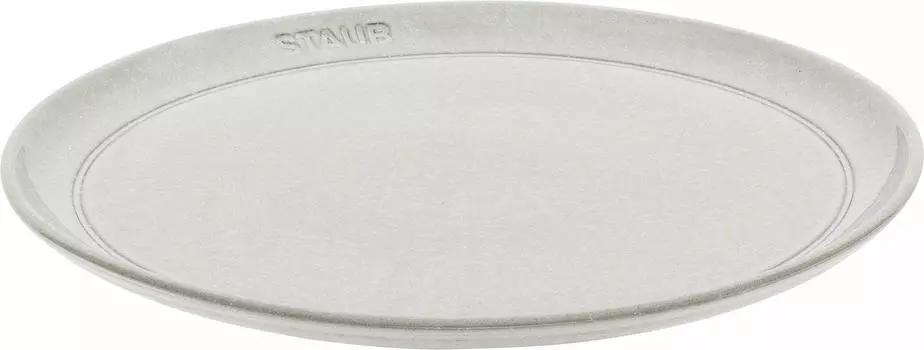 Тарелка staub 26 см, большая, керамическая, для использования в микроволновой печи, японская керамическая тарелка Plate Campagne [Авторизованный продукт] 40508-028