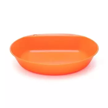 Тарелка Wildo Camper глубокая, без BPA, легкая, компактная, японская [оригинальный продукт] (оранжевый) оранжевый