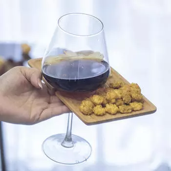 Тарелки для закусок к вину Доски для мясных деликатесов Бамбуковое блюдо для вечеринок Доска для закусок