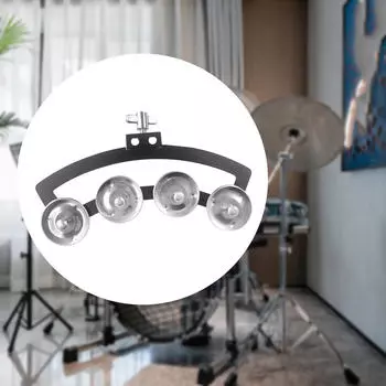 Тарелки Hi Hat, барабанные партии, музыкальный ритм с гайкой для детей и взрослых 17cmx10cmx2cm