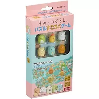 TARGA Sumikko Gurashi Puzzle Sugoroku Game Ш18 x Г18 x В20 мм TPR/PMMA/бумага