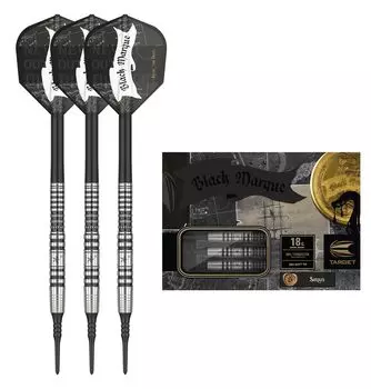 TARGET BLACK MARQUE SIRIUS 18G 2BA МЯГКИЕ НАКОНЕЧНИКИ ДРОТИКИ Mark Sirius 2.0 90% (Черный 2.0)