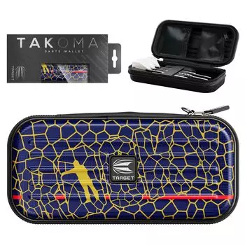 TARGET Darts JOSH ROCK TAKOMA КОШЕЛЕК Обычный размер чехол для дартс хранение 3 дартс защита EVA держатель для дартс с внутренним хранением профессиональный дартс синий