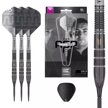 Target Darts Nathan Aspinall x Echo Tungsten Steel Tip Swiss Point Dart Set 22G ASP Player Edition Pro Grip Shaft Pro Ultra SP Tool Included 90% –