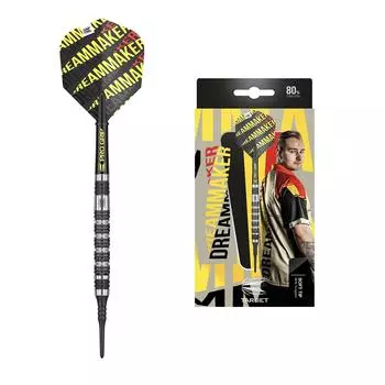 TARGET DVB 80 G1 Dimitri van den Bergh supervised model VAN DEN BERGH Darts 2BA barrel 18g [Target] (DIMITRI Tungsten80%)