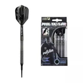 Target Power Eight Zero Black Titanium Модель Phil Taylor Ствол титановый 2BA 200245 чёрный