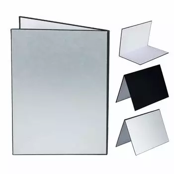 TARION Reflector 1 3 Lighting A3 Light For Compact Photography Reflector, Piece, Colors, Silver, White, Black, Tool, Reflector, Freestanding, Size,