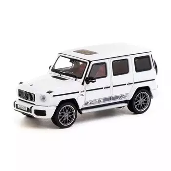 tarmac works 1/64 mercedes AMG G63 edition 55 белый Tarmac Works G class mini car [продукт]