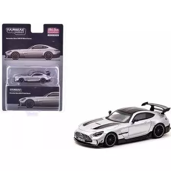 tarmac works 1/64 mercedes benz AMG GT black series silver Tarmac Works MiJo limited mini car [продукт]