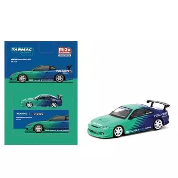 tarmac works 1/64 Vertex nissan silvia S15 Falken Tarmac Works VERTEX Silvia MiJo ограниченный мини-автомобиль [продукт]