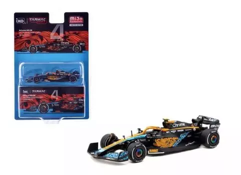 Tarmac Works McLaren Lando Norris Abu Dhabi GP 2022 IXO x Tarmac Lando Norris MiJo Limited 1/64 MCL36#4 [Item]