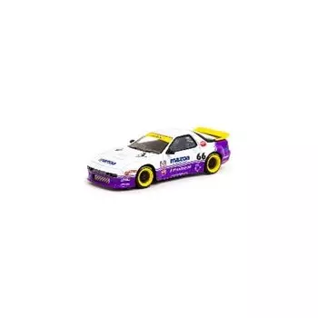 TARMACWORKS 1/64 Pandem Mazda RX-7 FC3S Белый/фиолетовый Готовый продукт T64-066-WP