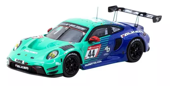 TARMACWORKS Porsche 911 GT3 R Нюрбургринг 24 часа 2023 Рагингер Готовое изделие 1/64 J. Эрикссон/Т. Хайнеманн/Н. Менцель/М. T64-084-23NUR44
