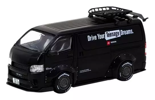 TARMACWORKS Toyota Hiace Widebody TOYOTA Завершенный продукт 1/64 T64-038-TO