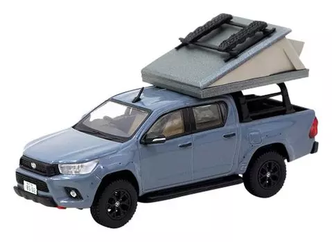 TARMACWORKS Toyota Hilux Серый Завершенный Продукт 1/64 T64R-041-CAMP