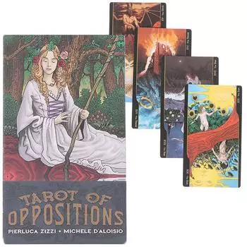 Таро Противопоставлений Таро Пророчество Гадание Колода Семейная вечеринка Настольная игра Карточная игра one size
