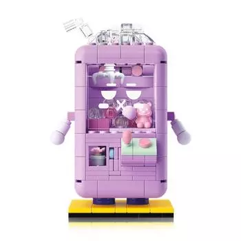 Taro Puree Bingbing Amusement Park Claw Bricks Building Blocks Set with Accessories for Adults and Teens with Box