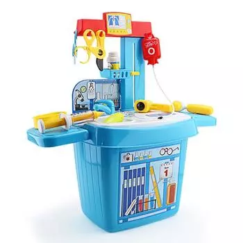 TARRIN Play Toy Doctor Set ABS Blue 35x26.5x29cm