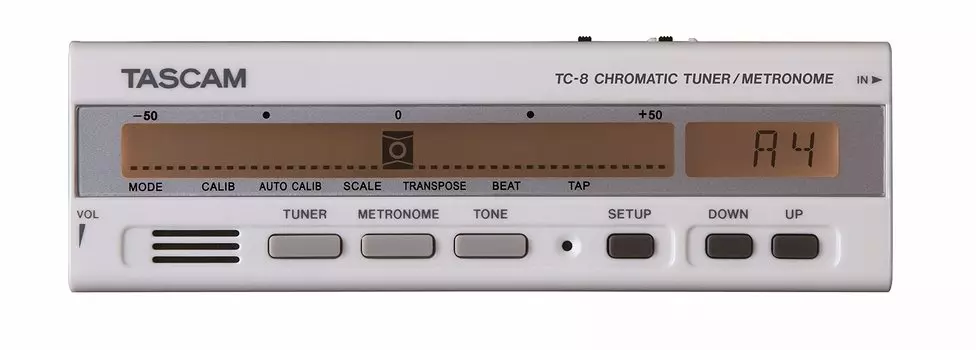 TASCAM Chromatic Совместимость с 8 темперациями Электронный инструмент Начинающие Малые струнные инструменты Духовые инструменты Гитара Бас Укулеле Скрипка