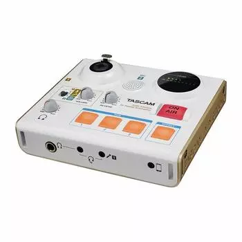 TASCAM MiNiSTUDIO PERSONAL Подкаст Голосовой эффект Звуковой эффект Воспроизведение Youtube Распределение Оборудование Микшер Игровой комментарий к игре Караоке US-32W белый