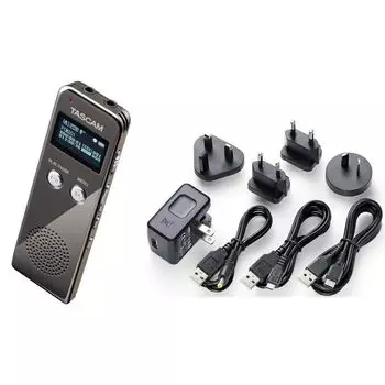 TASCAM Tascam Широкополосный диктофон с FM-тюнером [В комплект входит оригинальный адаптер/PS-P520U] VR-03-BR