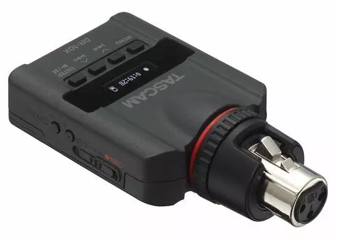 TASCAM XLR microphone plug-on micro linear PCM recorder DR-10X