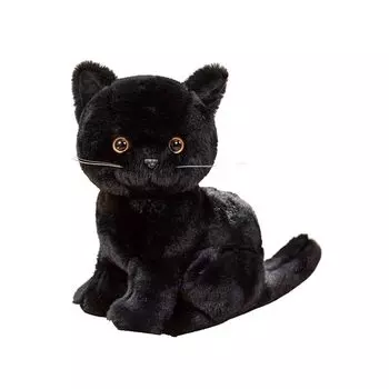 TASINO cat cat stuffed toy real 26cm cute black cat (black)