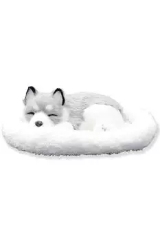 TASINO Dog Plush Toy Figurine 26 x 18 cm Realistic Cute Realistic (Husky 2)