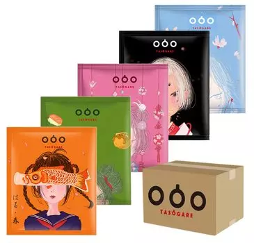 TASOGARE Drip Coffee Four Seasons Set Variety Bag Large Capacity 5 Types 10 Bags 50P Seasons (Four Set)