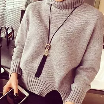 Tassel Pendants Sweater Necklaces Autumn Winter Sweater Chain Necklace Long Necklace For Women Gentle Style Jewelry Gift