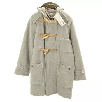 TATAMIZE Wool blend Made in Japan wool Duffel coat M Gray Men s Used