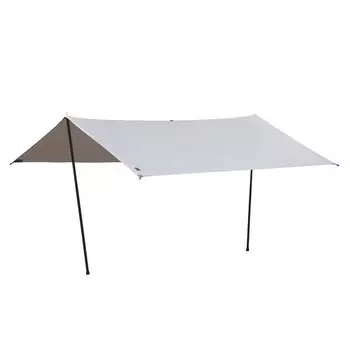 TATONKA TARP Tarp 2 TC Sand Beige 4 растяжки с сумкой для хранения Импортный [Обычный продукт]