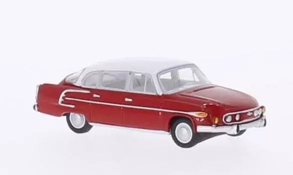 Tatra модель 1 87 603, красный/белый, 1969, автомобиль, товар, BOS-Models красный
