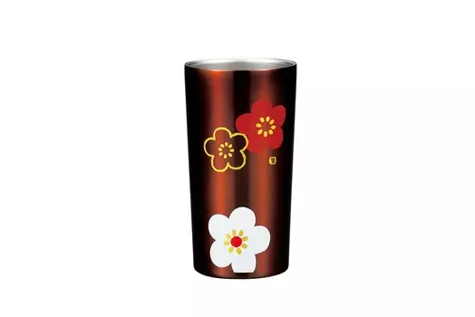 Tatsumiya Chinese Plum Vacuum Stainless Steel Tumbler Shunkei 450 56925
