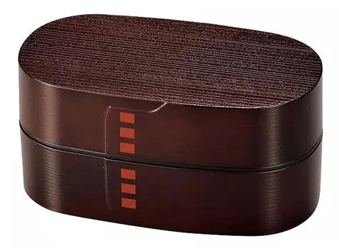 Tatsumiya HAKOYA Made in Japan Wappa Bento Box 900ml WAPPA Large Brown