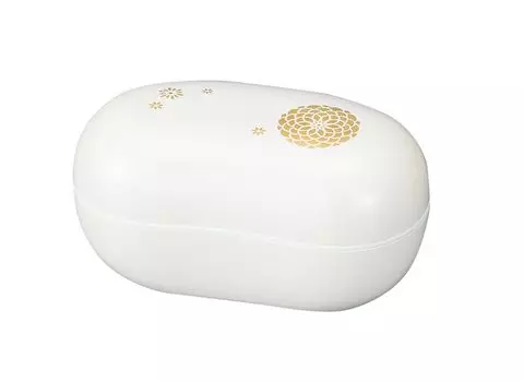 Tatsumiya Pearl Momoka Beans Lunch Box Kin Momoka 30564 Size Approx. W14.9 D9.1 H7.5