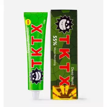TATTOO Green 55% TKTX Гель-крем (10г) 10g зелёный