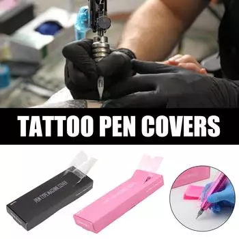 Tattoo Pen Covers - Denergy 200pcs Pink Tattoo Pen Cartridge Disposable Bags Machine Pen Bags T B8K7 pink-200pcs