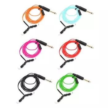 Татуировка клип шнур силиконовый тату машинка кабели крючок шнур аксессуары клип шнур Red