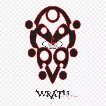 Татуировка «Семь смертных грехов», означающая «Семь смертных грехов», железные нашивки для одежды, аппликации, наклейки на одежду, термочувствительный индивидуальный патч