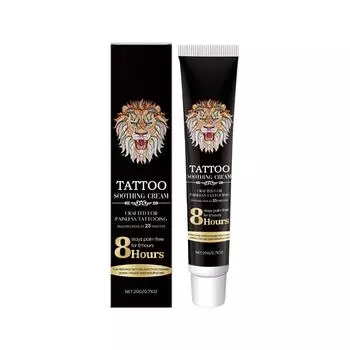 Татуировки Облегчение Лечение Кремы Успокаивающее Обезболивание Восстанавливает -Воспаленная Поврежденная Кожа -Осветляет One Size чёрный