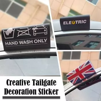 Taxi Logo Car Washing Label Logo Sticker Waterproof Rear Toy Sunscreen Decoration Sticker Door Window X2n5