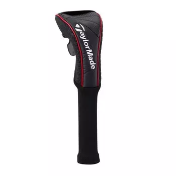 TAYLOR MADE Austec Head Cover Driver Head Cover TJ128 23SS Black/Red Men s